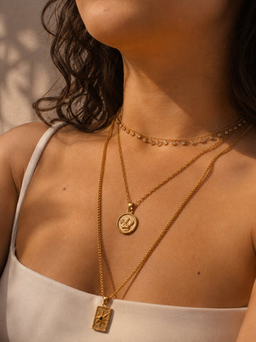 Colar Thalvoria - Banhado a Ouro 18K