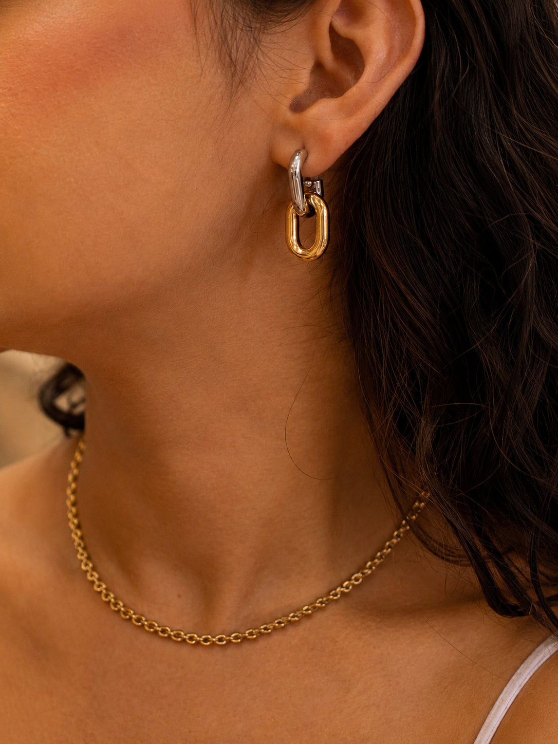 Brinco Lunaris - Banhado a Ouro 18K