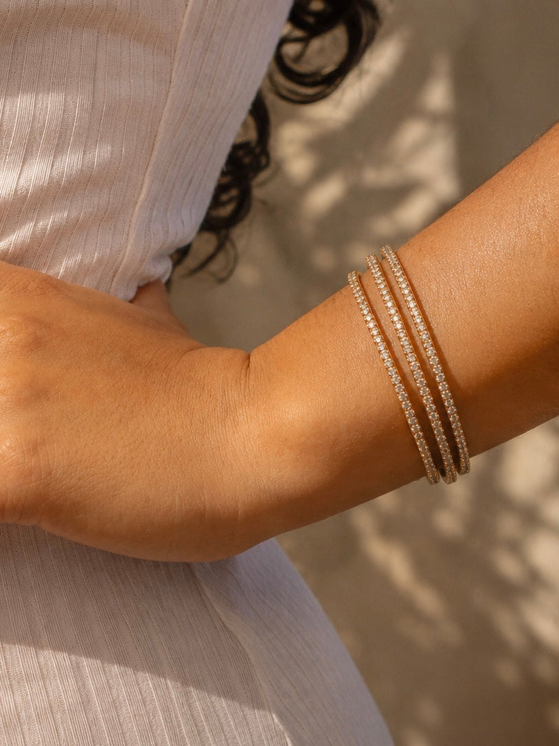 Bracelete Nivorae - Banhado a Ouro 18K