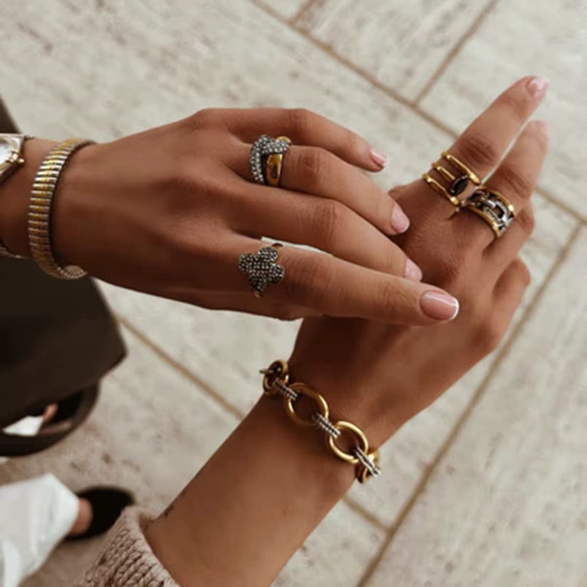 Pulseira Avalora - Banhada em Ouro 18K