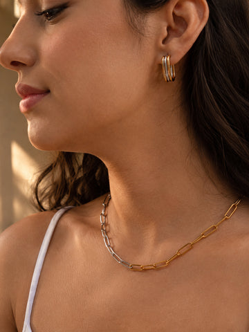Brinco Elyntor - Banhado a Ouro 18K