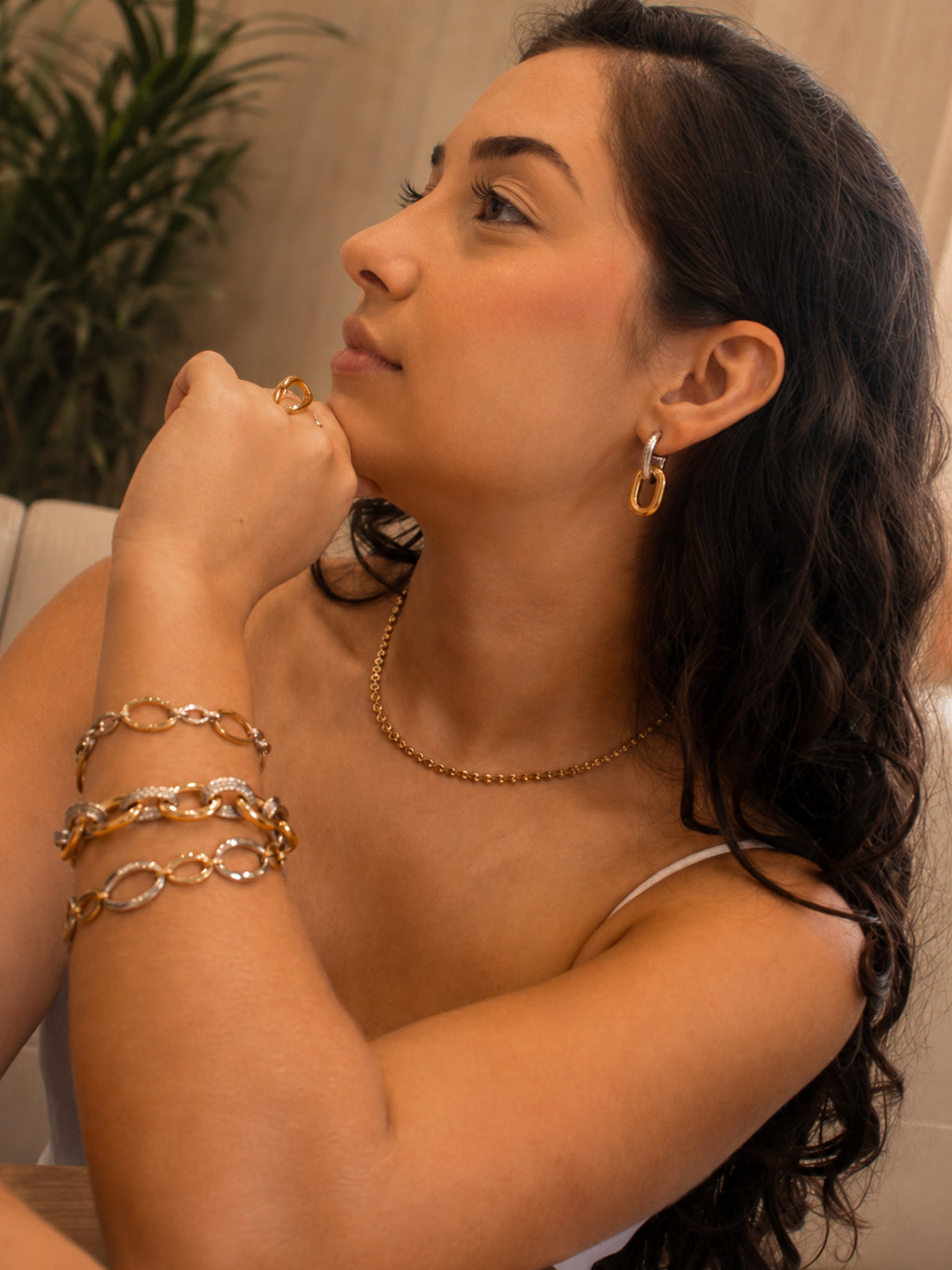Brinco Lunaris - Banhado a Ouro 18K