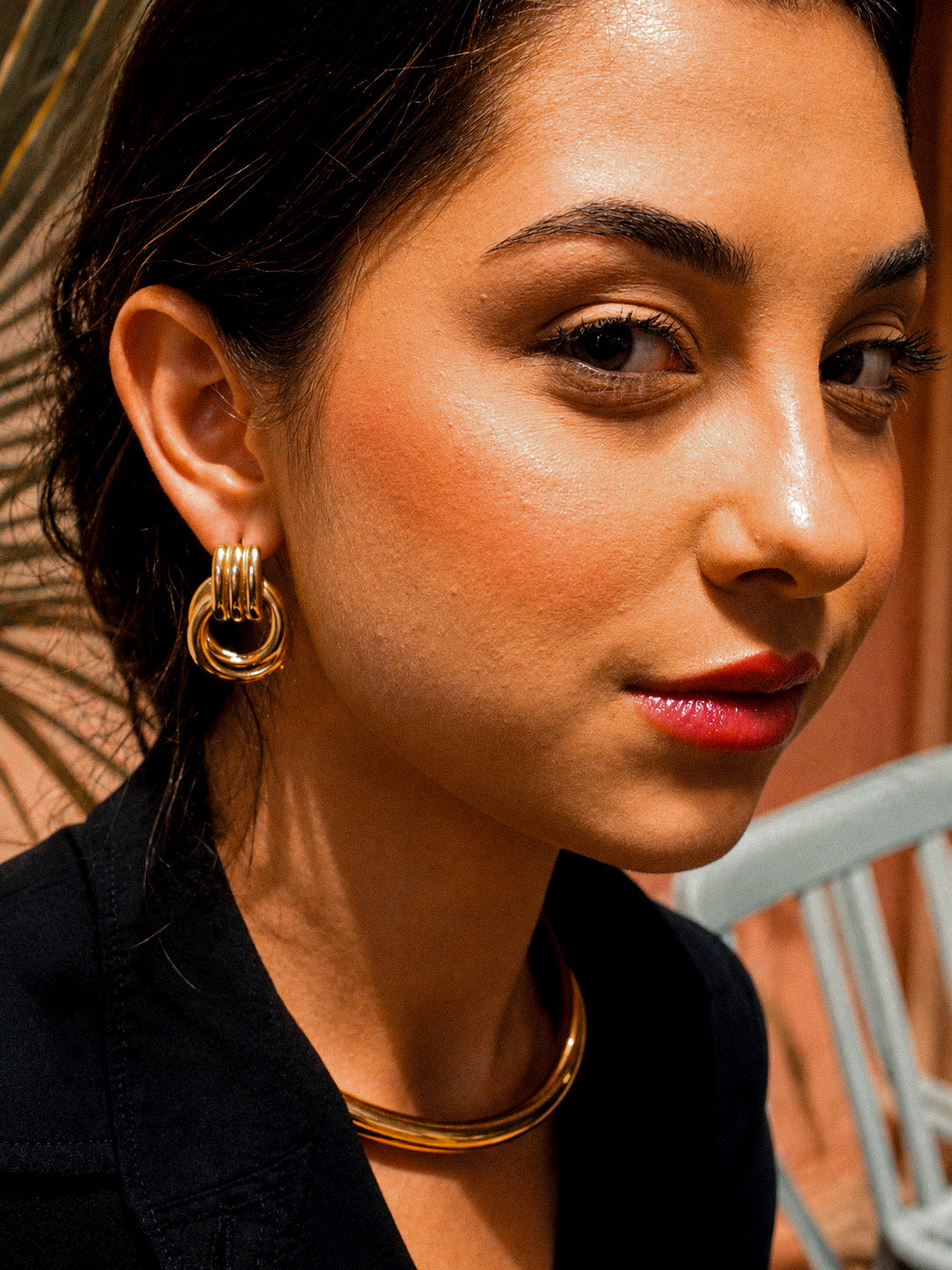 Brinco Astrion - Banhado a Ouro 18K