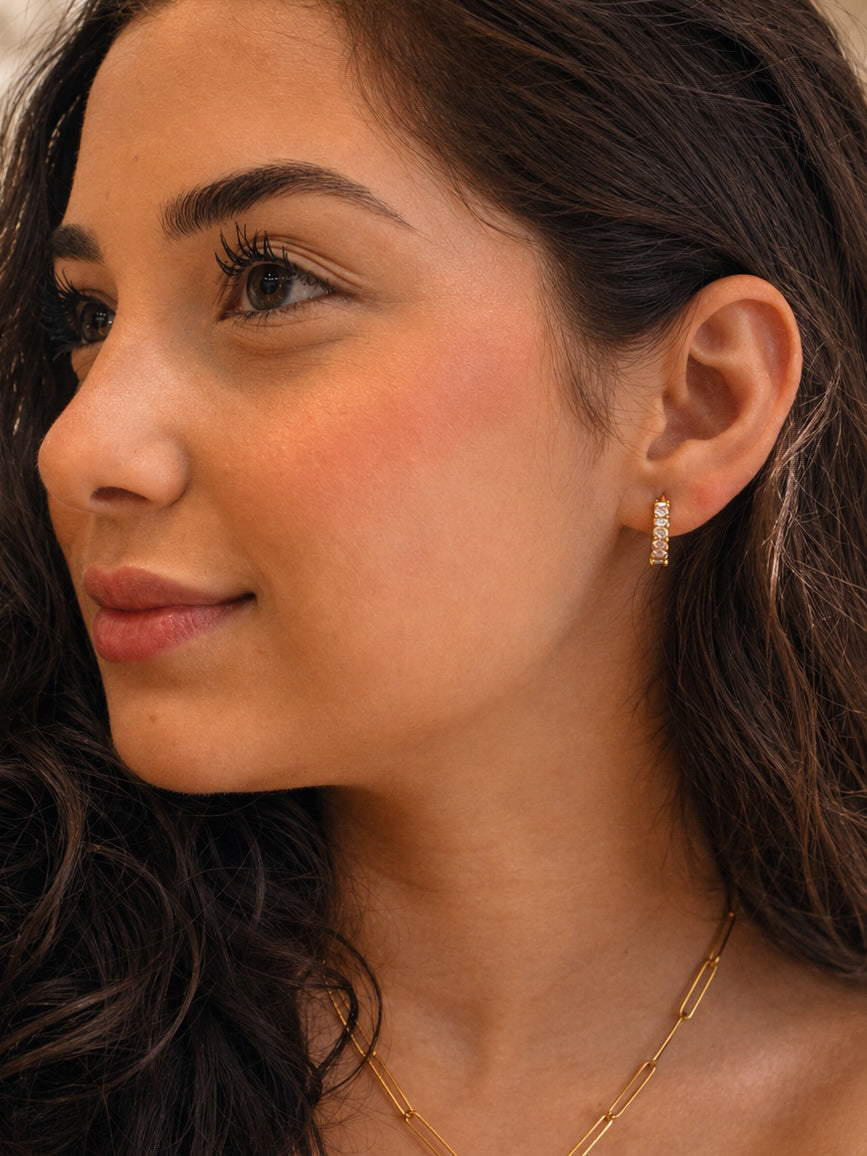 Brinco Lexy - Banhado a Ouro 18K