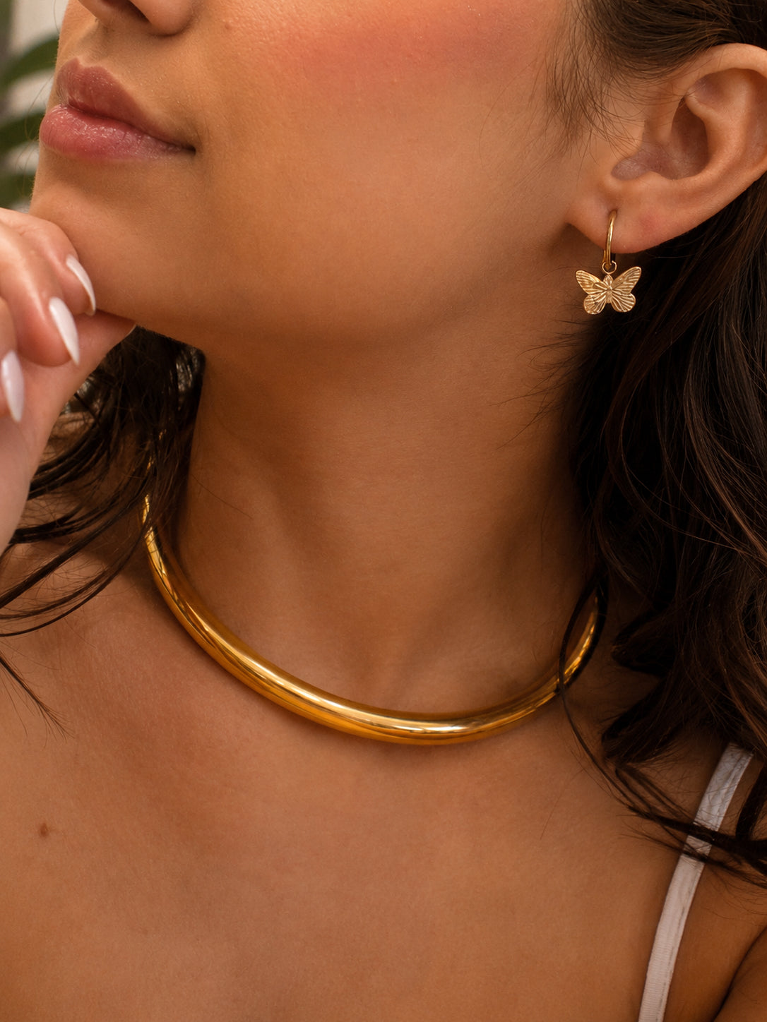 Brinco Axelyra - Banhado a Ouro 18K