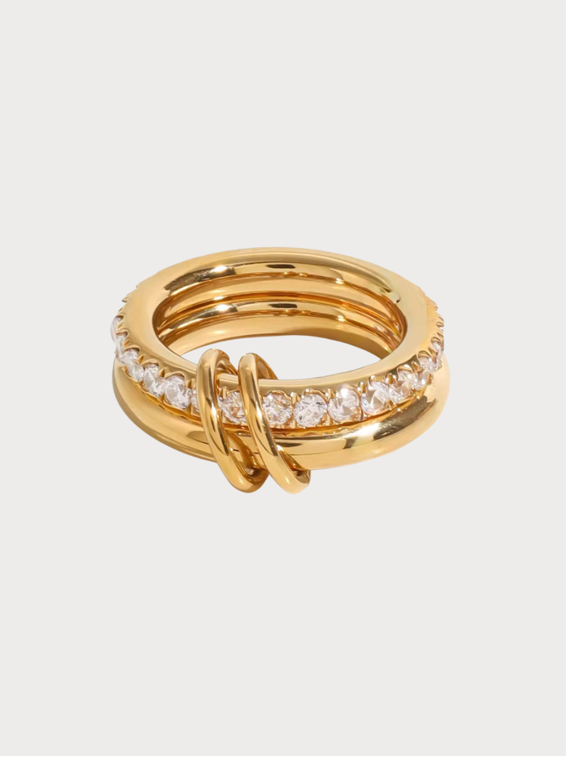 Anel Cytherra - Banhado a Ouro 18K