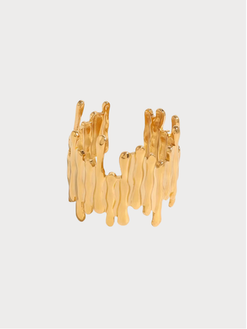 Anel Aerionne - Banhado a Ouro 18K