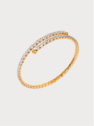 Bracelete Ovelyne - Banhado a Ouro 18K