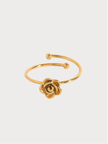 Anel Arvenna - Banhado a Ouro 18K