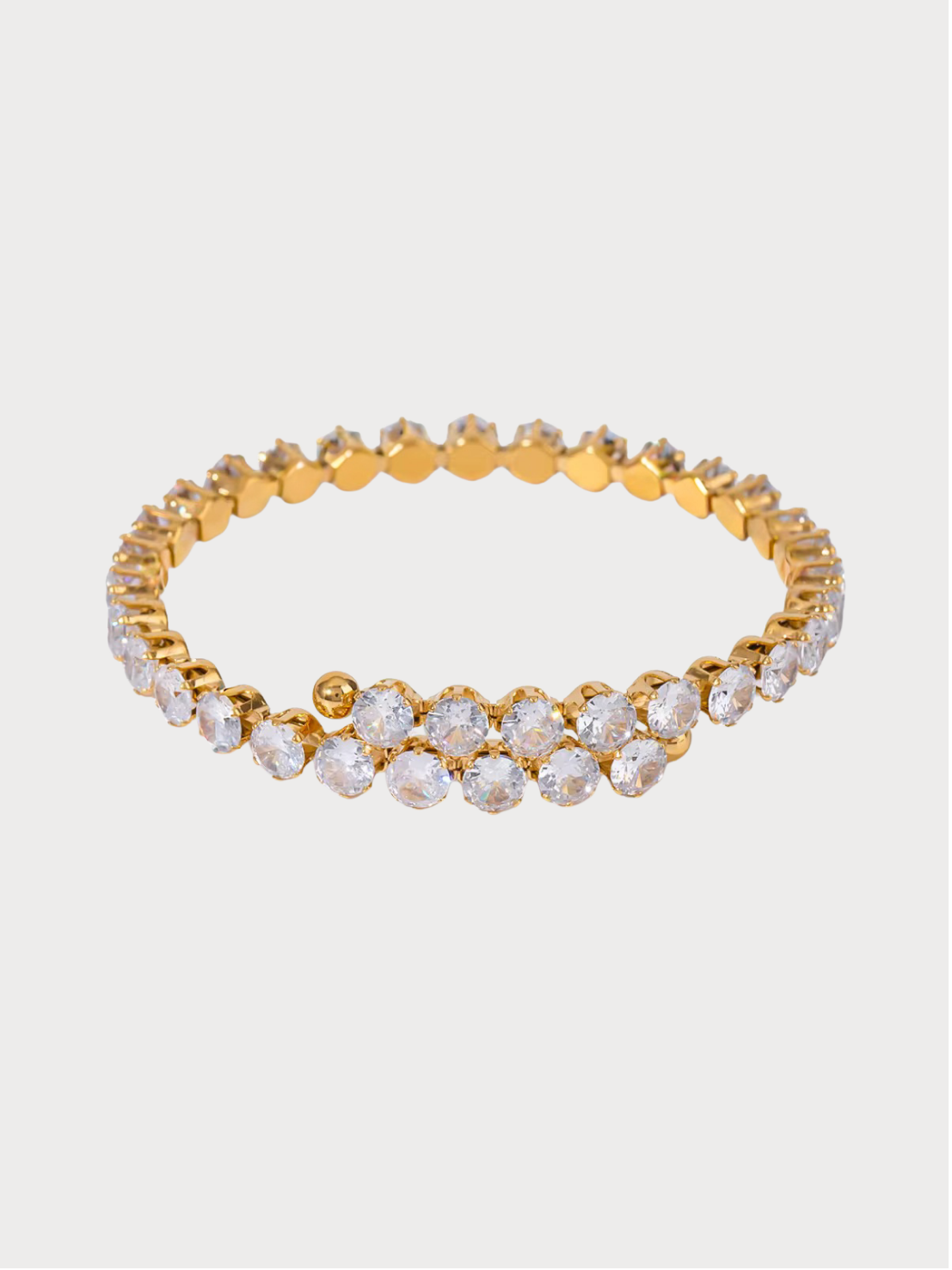 Bracelete Zafiron - Banhado a Ouro 18K