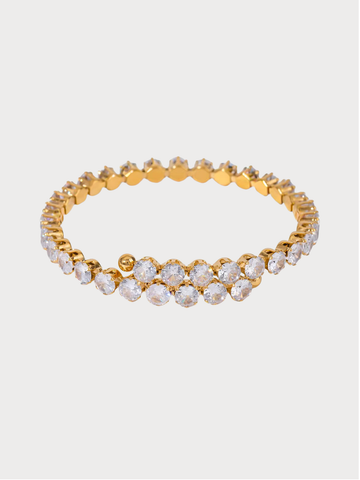 Bracelete Zafiron - Banhado a Ouro 18K