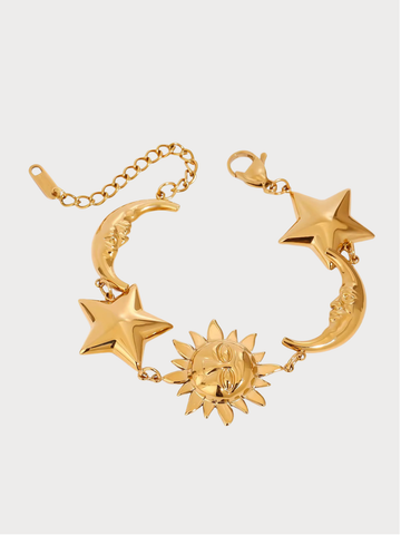 Pulseira Elyra - Banhada a Ouro 18K