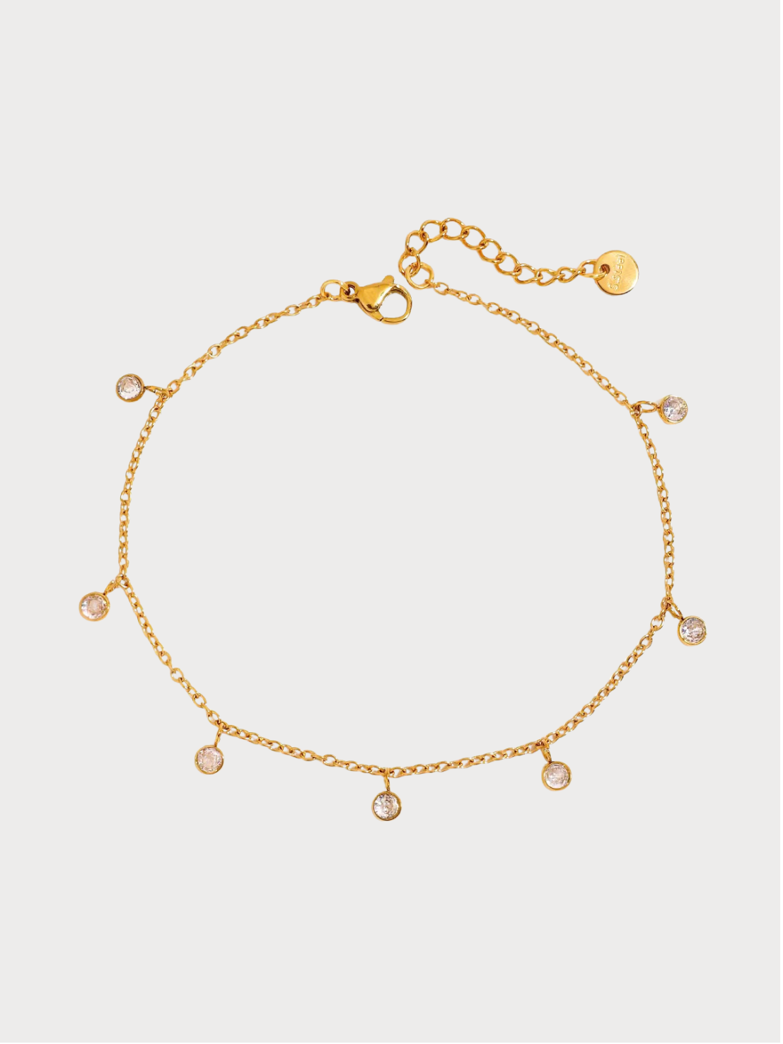 Tornozeleira Vénedra - Banhada a Ouro 18K