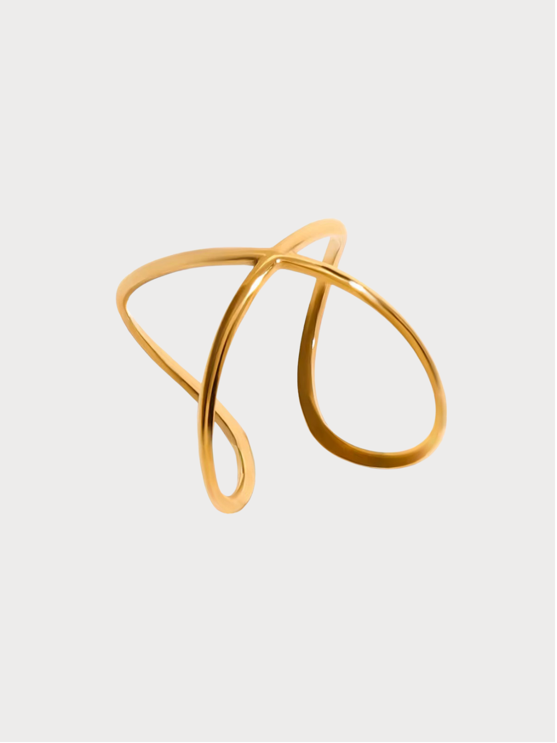 Anel Virelia - Banhado a Ouro 18K