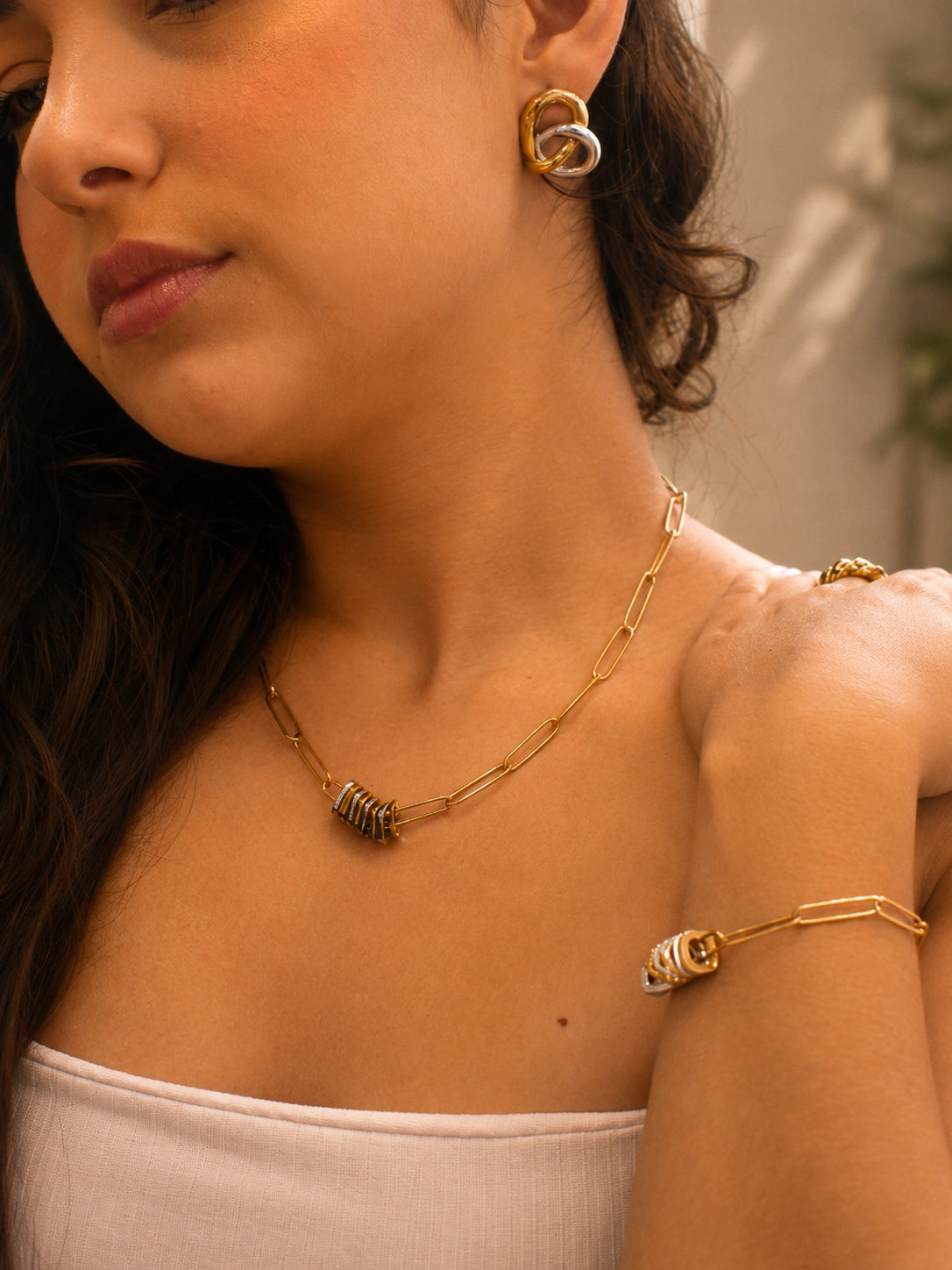 Pulseira Calenne - Banhada a Ouro 18K