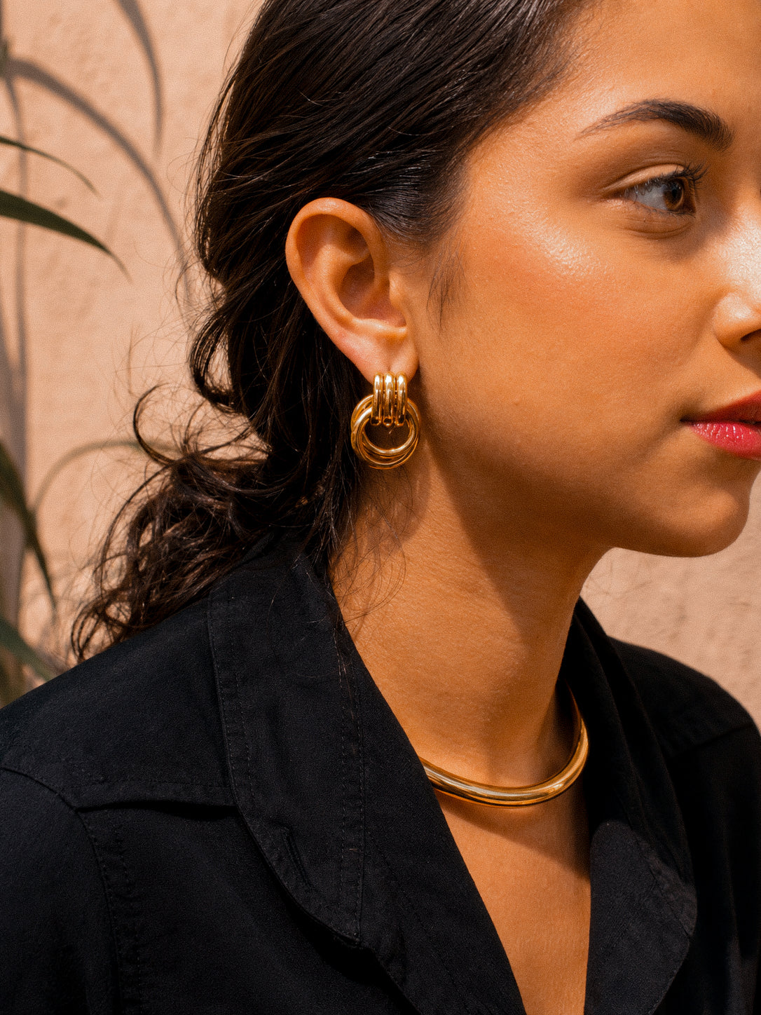 Brinco Astrion - Banhado a Ouro 18K