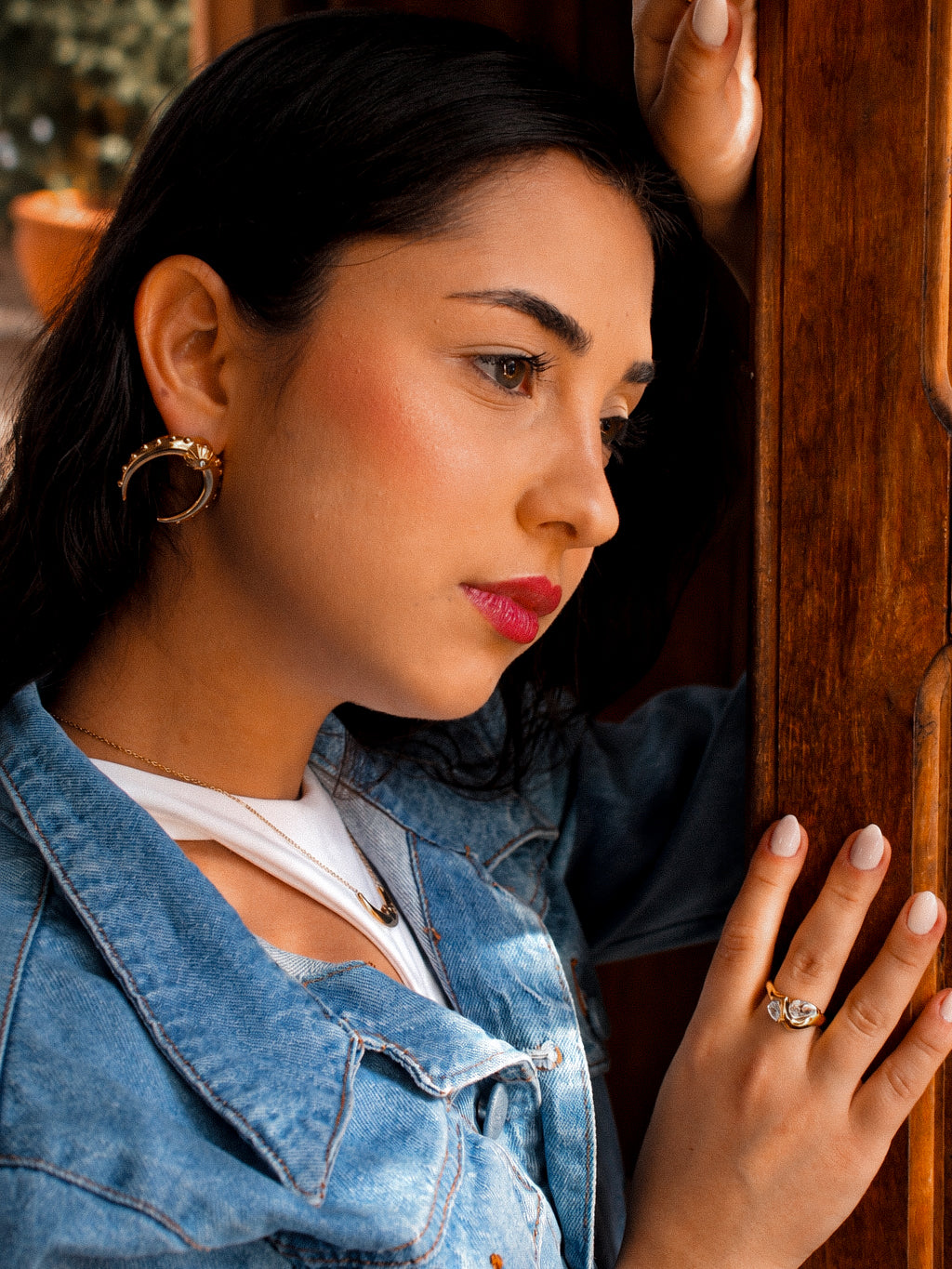 Anel Olivienne - Banhado a Ouro 18K