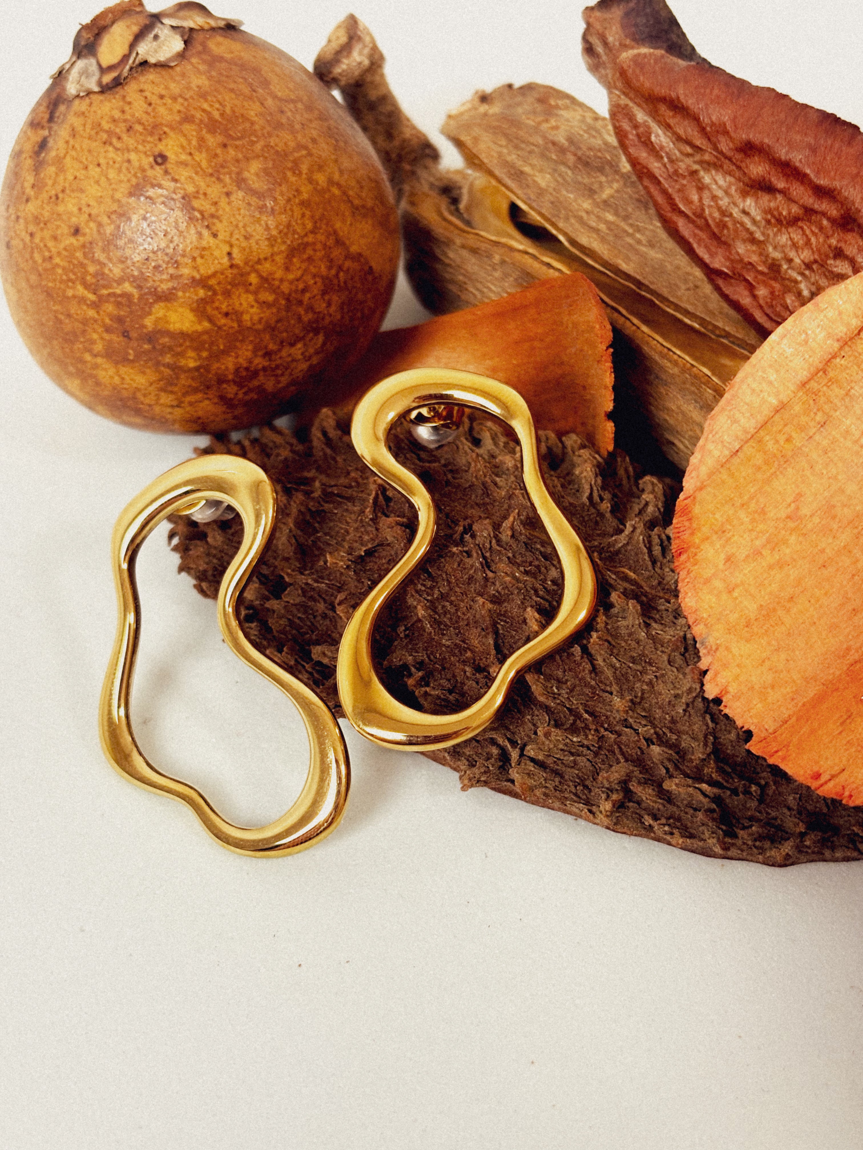 Brinco Zerionne - Banhado a Ouro 18K