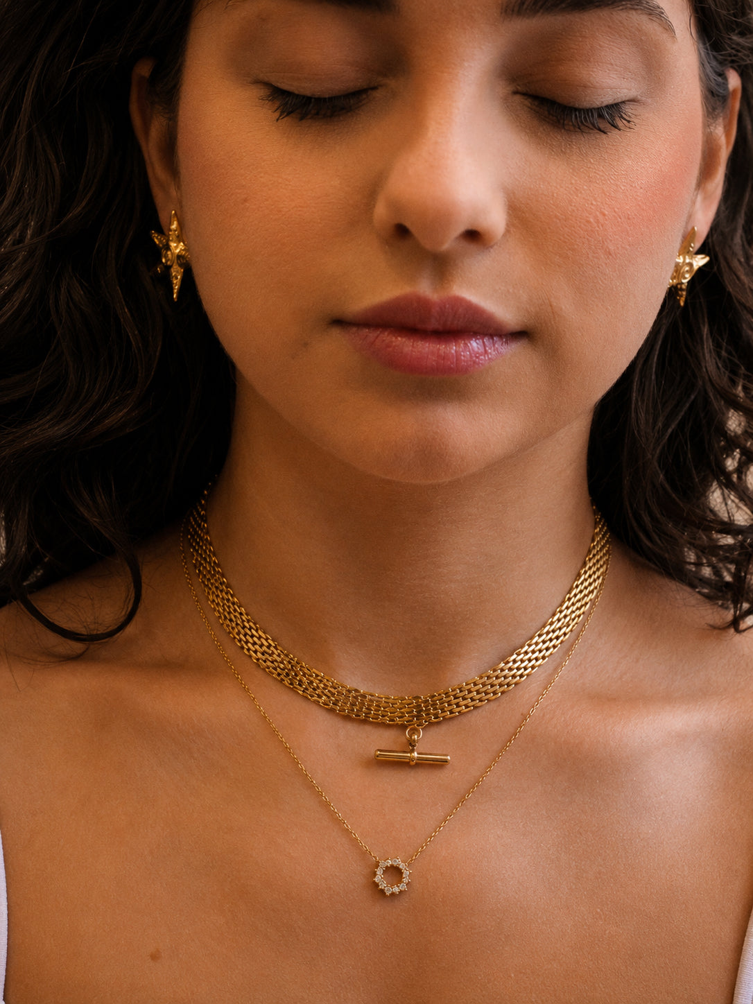 Colar Valtorys - Banhado a Ouro 18K