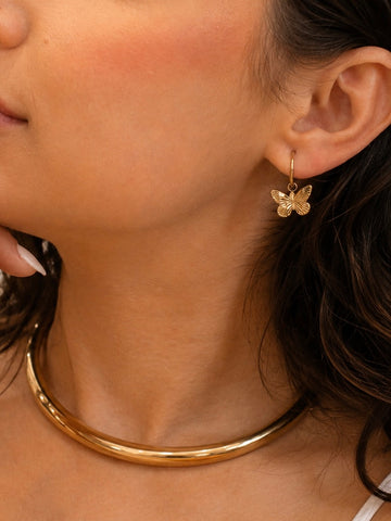 Brinco Axelyra - Banhado a Ouro 18K