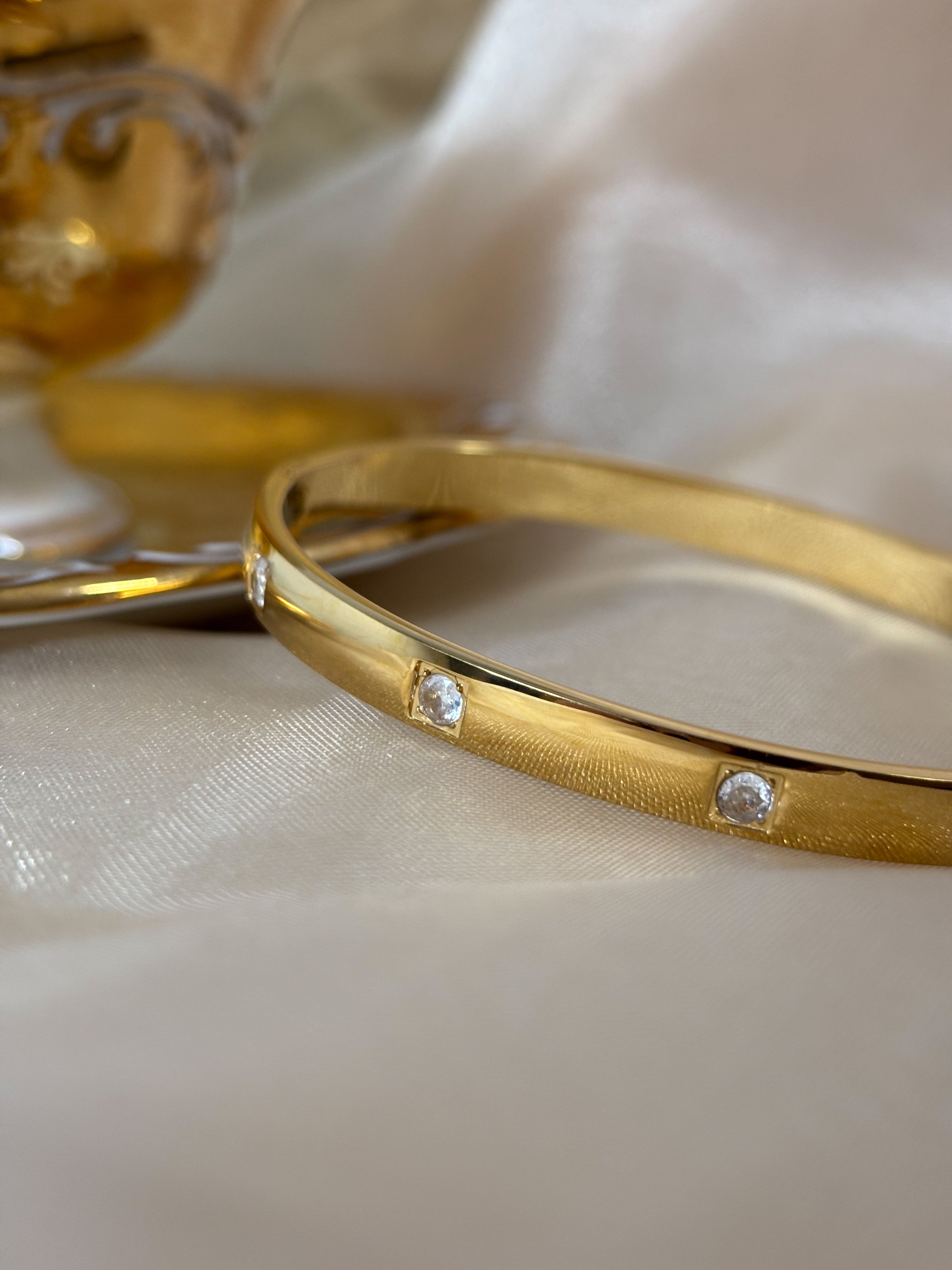 Bracelete Elyxora - Banhado a Ouro 18K