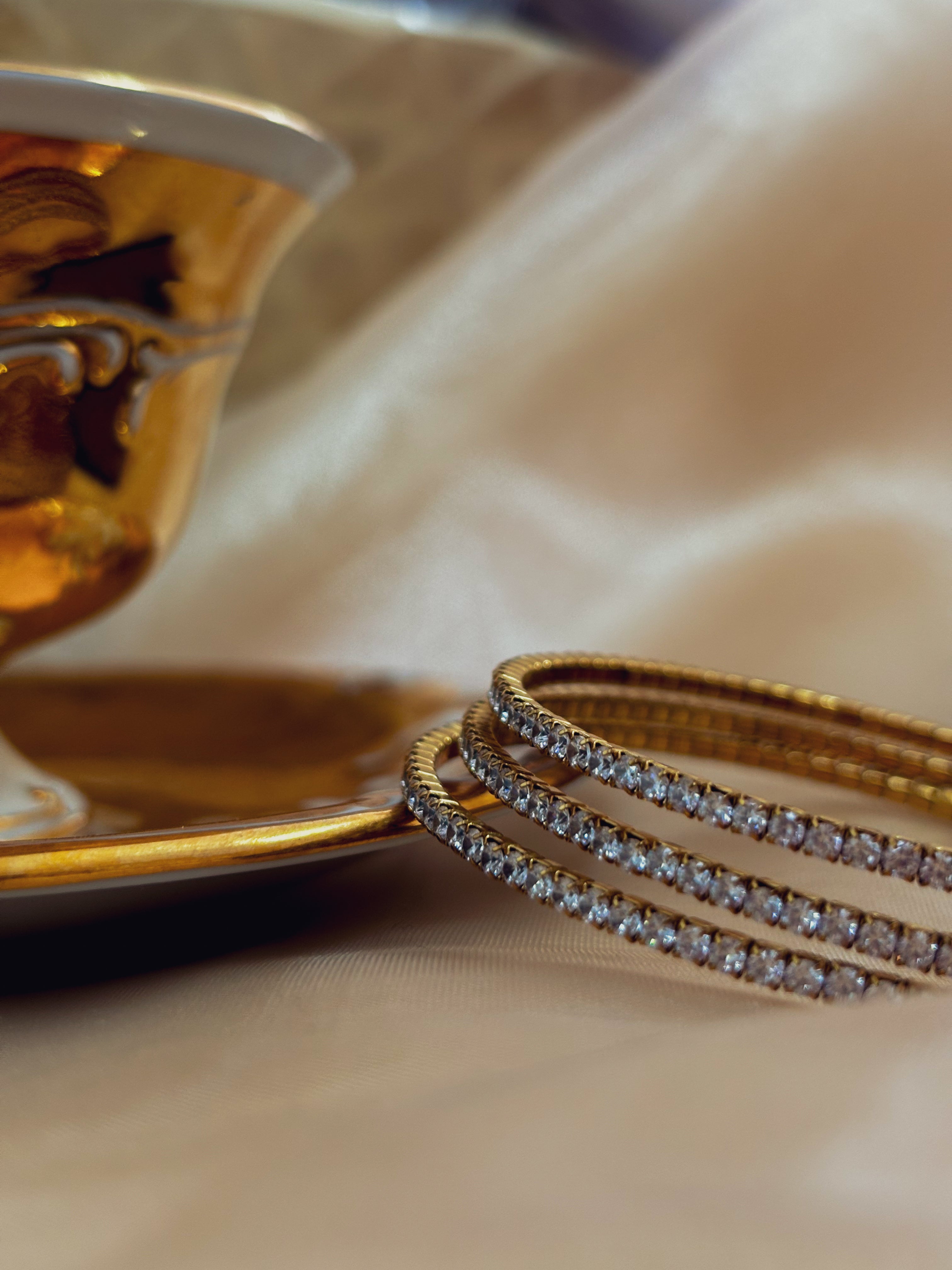 Bracelete Nivorae - Banhado a Ouro 18K