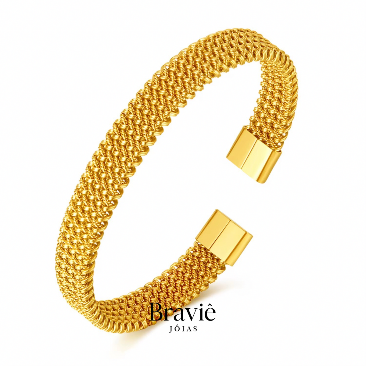 Bracelete Milano – Banhado a Ouro 18k
