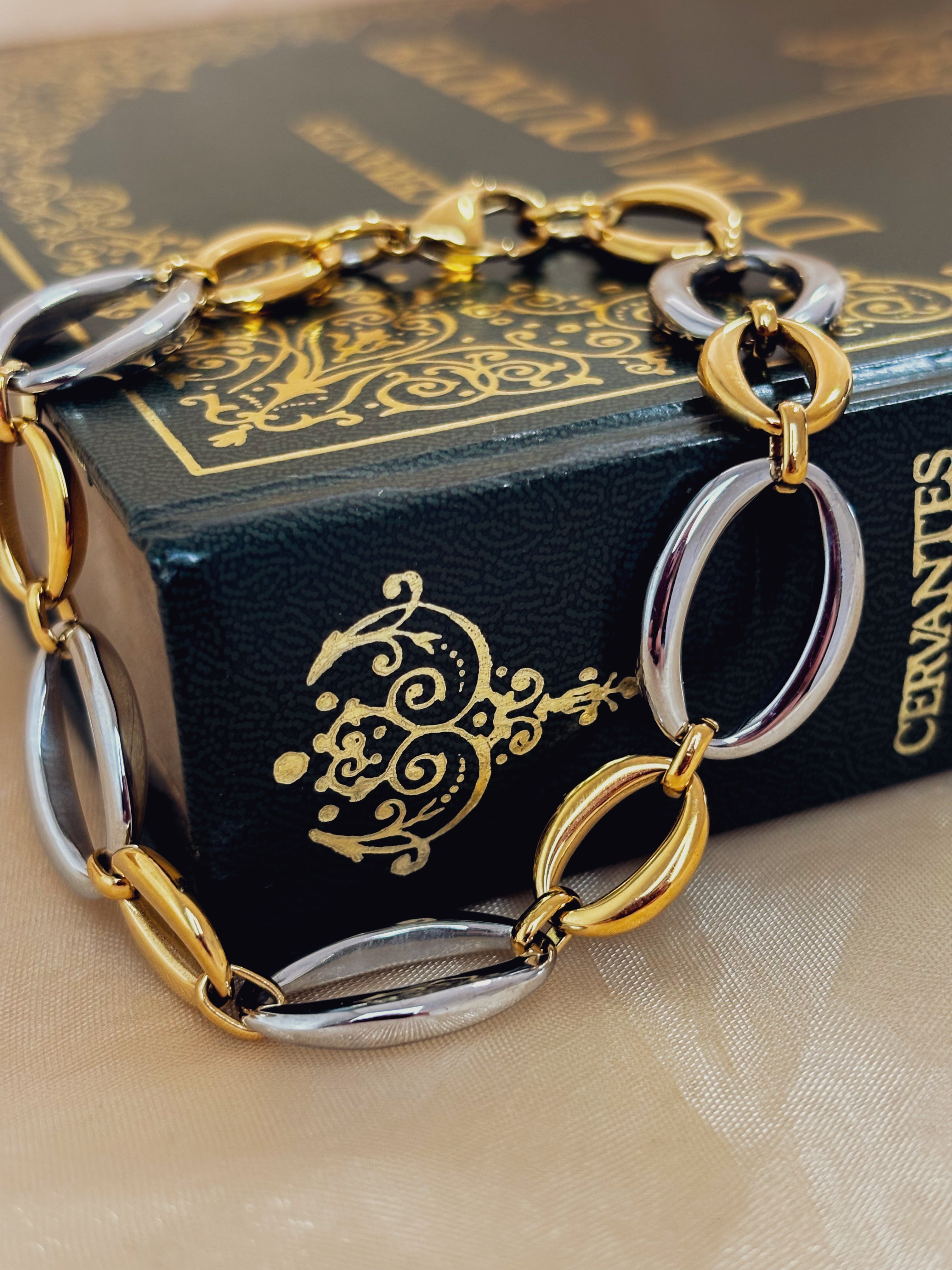 Pulseira Novyra - Banhado a Ouro 18K