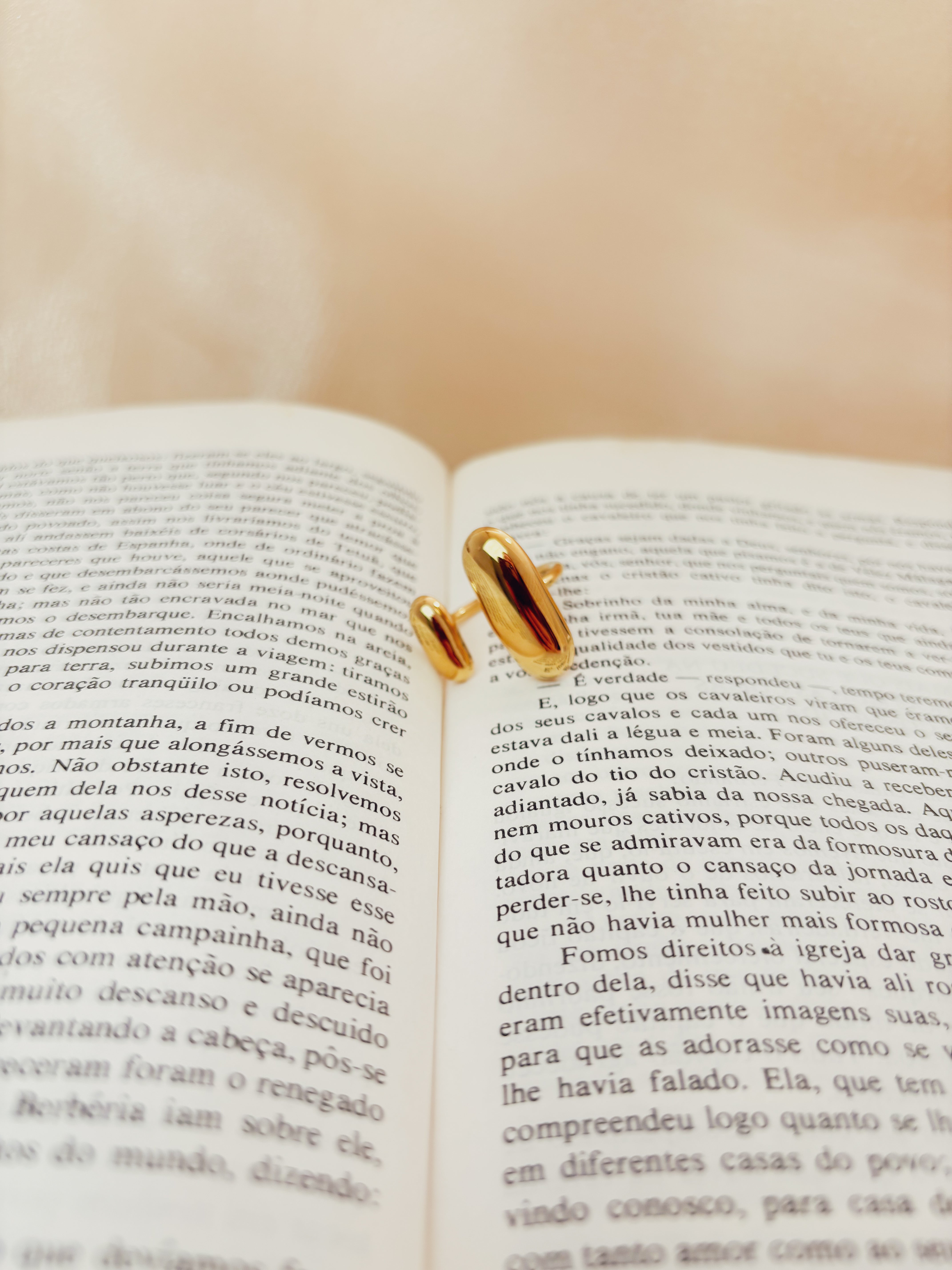 Anel Serenne - Banhado a Ouro 18K