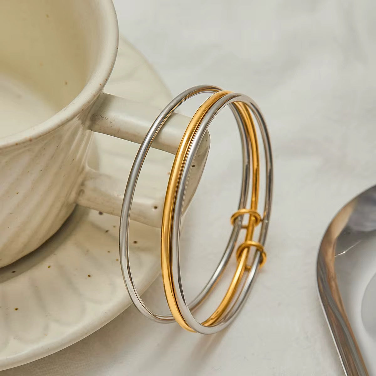 Bracelete Domélia - Banhado a Ouro 18K