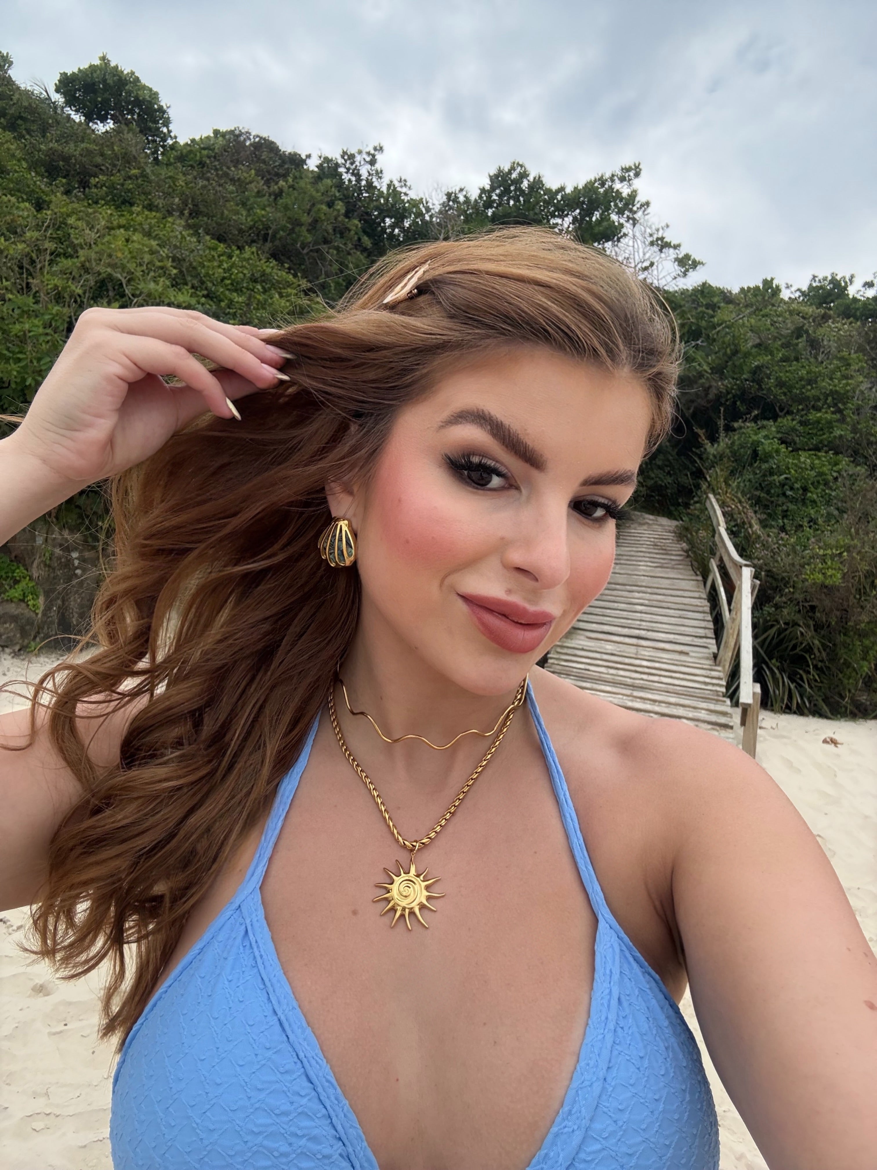 Colar Solyra - Banhado a Ouro 18K