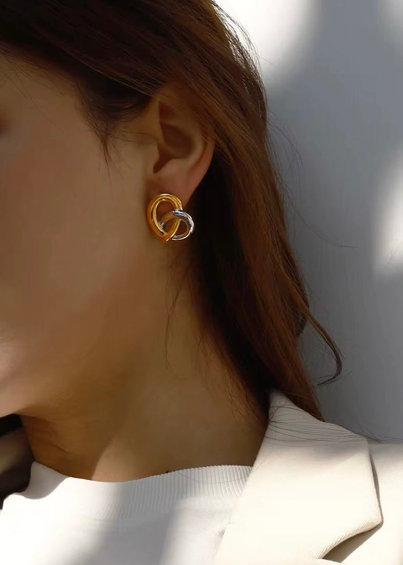 Brinco Cassyra - Banhado a Ouro 18K