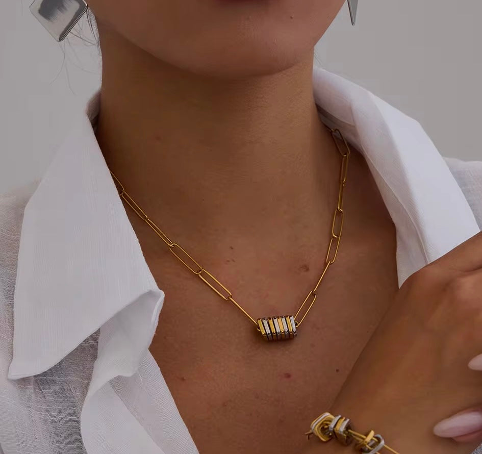 Colar Calenne - Banhado a Ouro 18K