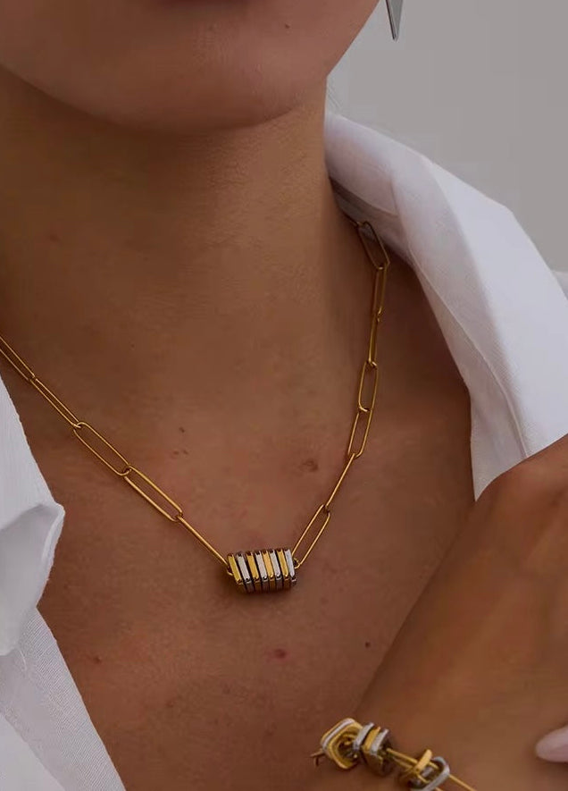 Colar Calenne - Banhado a Ouro 18K