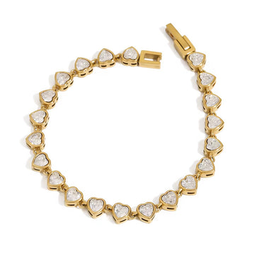 Pulseira Cyrine - Banhada a Ouro 18K