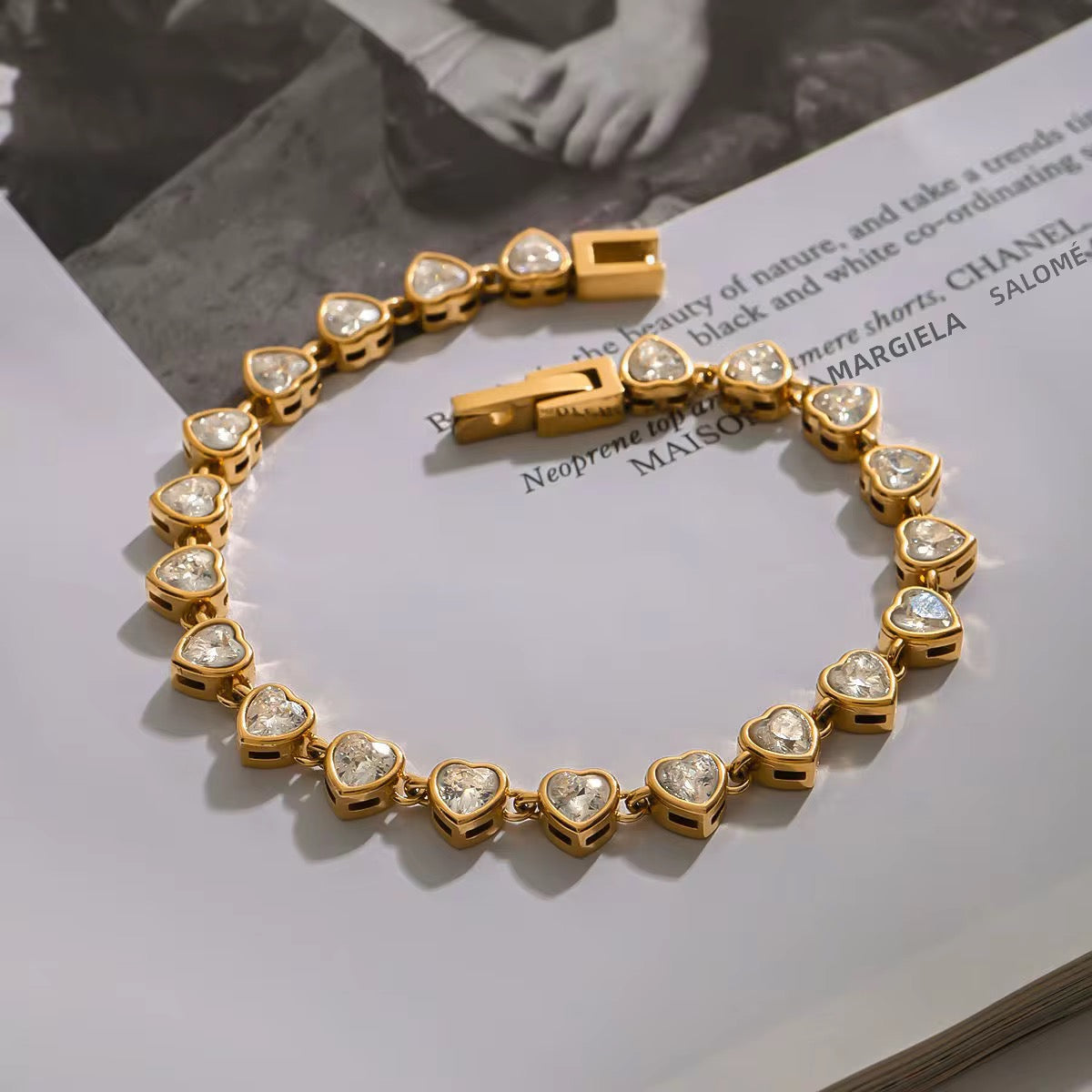 Pulseira Cyrine - Banhada a Ouro 18K