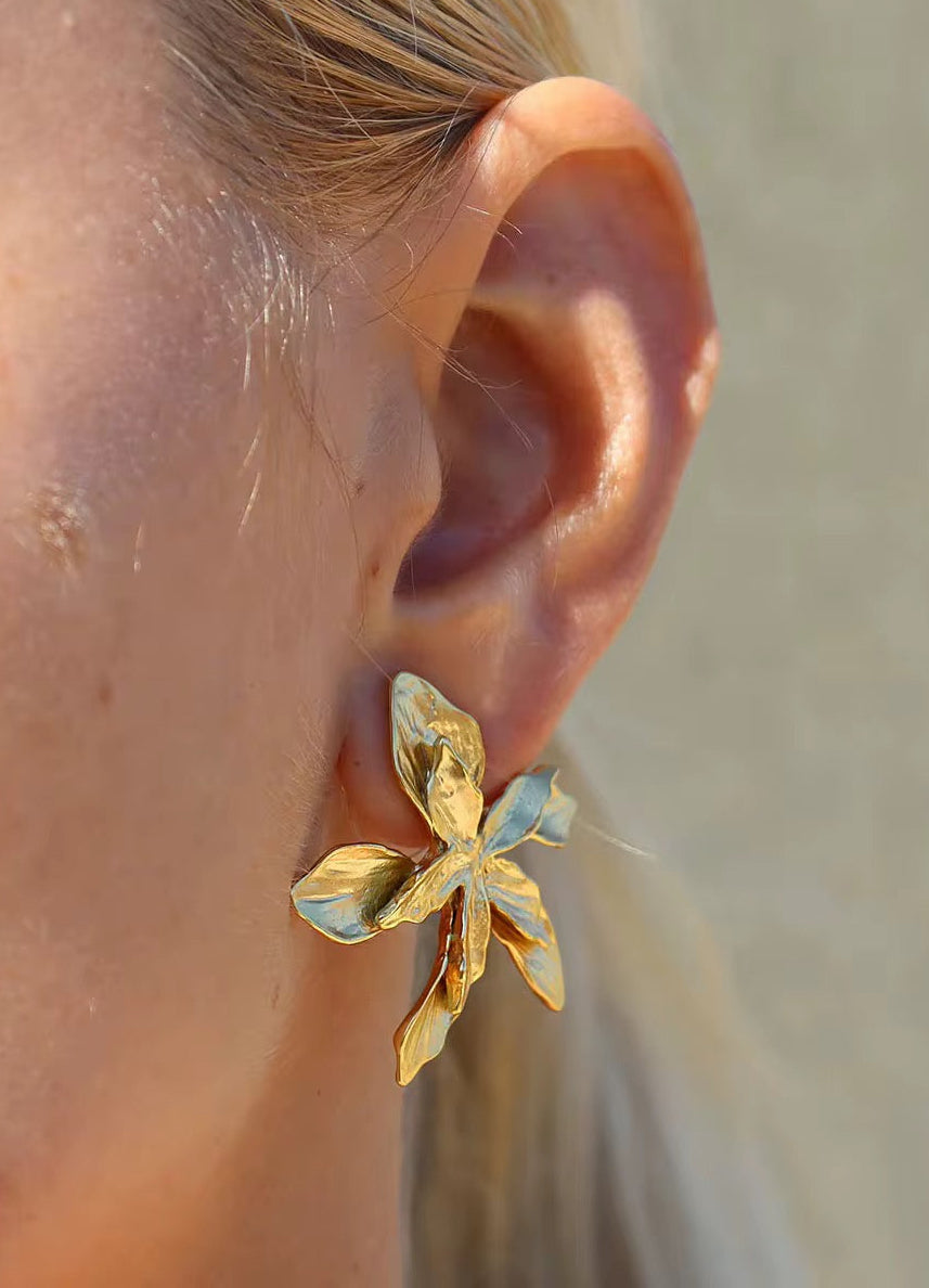 Brinco Lindy - Banhado a Ouro 18K