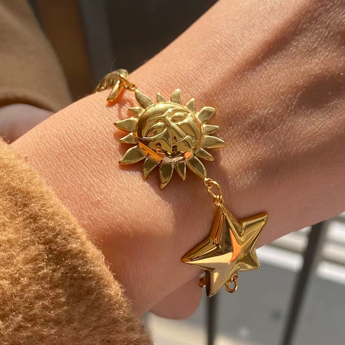 Pulseira Elyra - Banhada a Ouro 18K