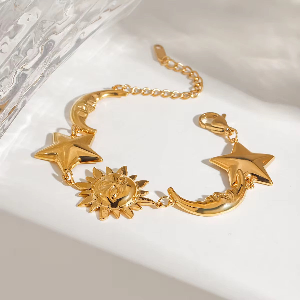 Pulseira Elyra - Banhada a Ouro 18K