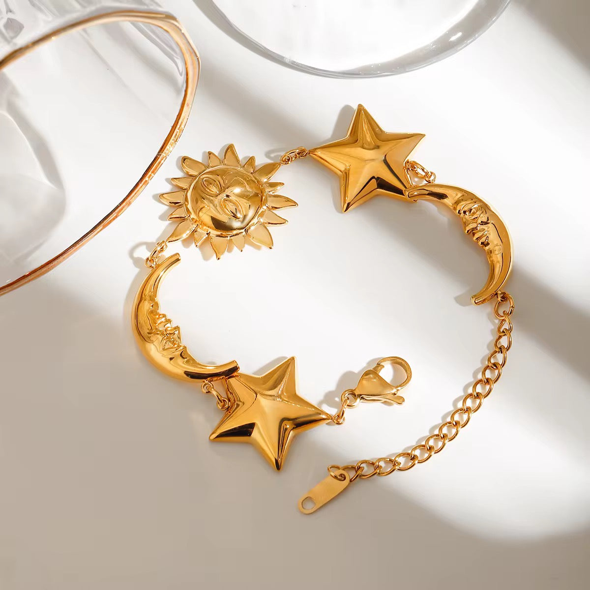 Pulseira Elyra - Banhada a Ouro 18K