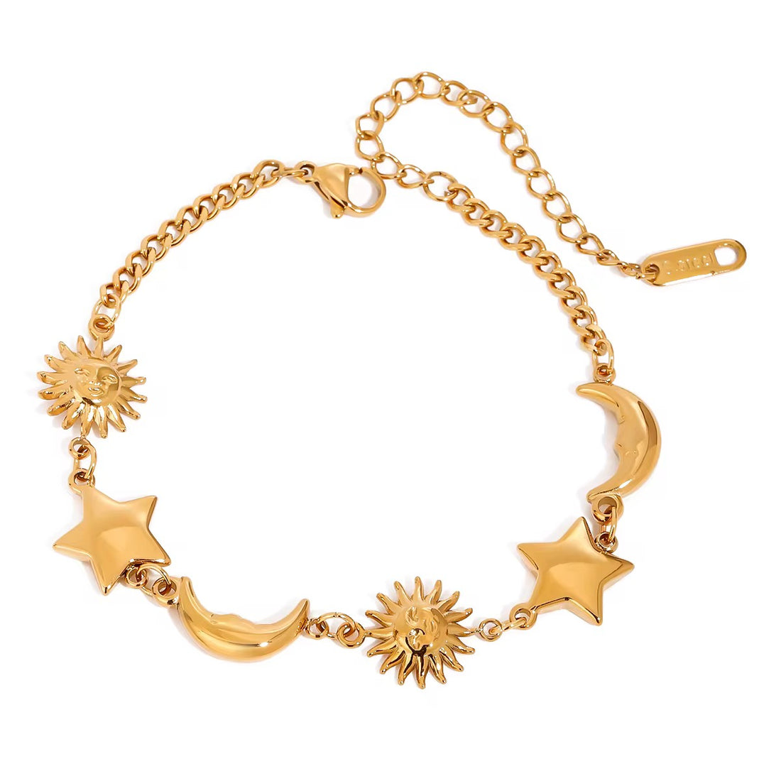Pulseira Alverine - Banhada a Ouro 18K