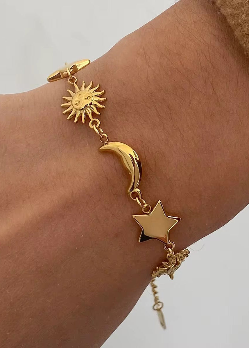 Pulseira Alverine - Banhada a Ouro 18K