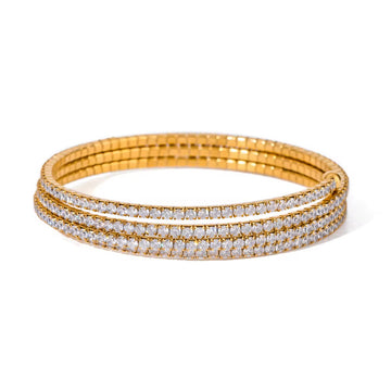 Bracelete Nivorae - Banhado a Ouro 18K
