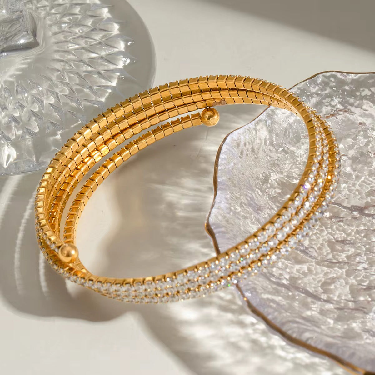 Bracelete Nivorae - Banhado a Ouro 18K