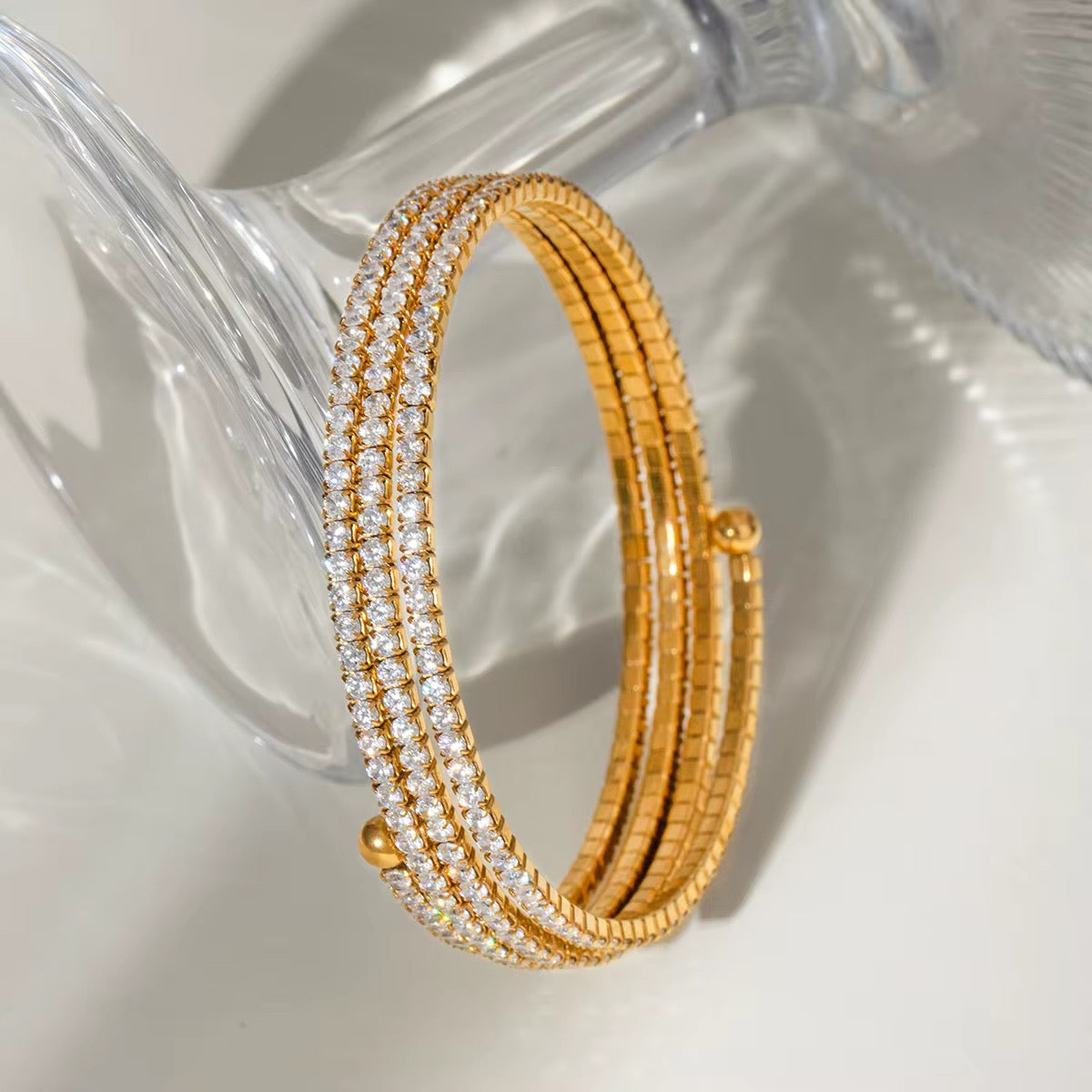 Bracelete Nivorae - Banhado a Ouro 18K