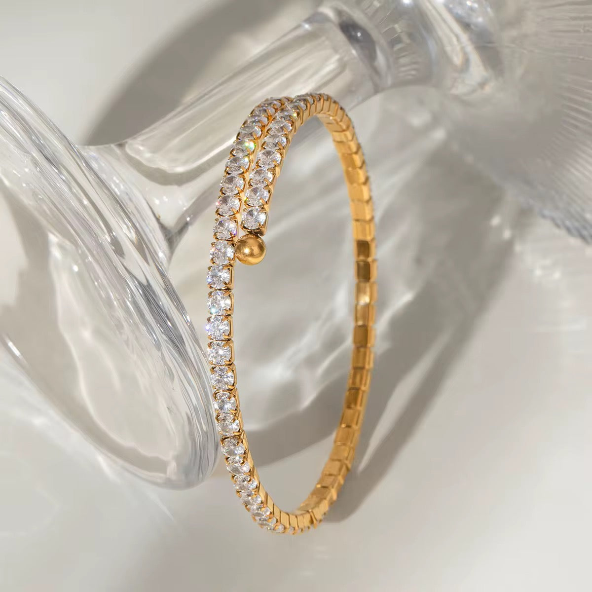 Bracelete Ovelyne - Banhado a Ouro 18K