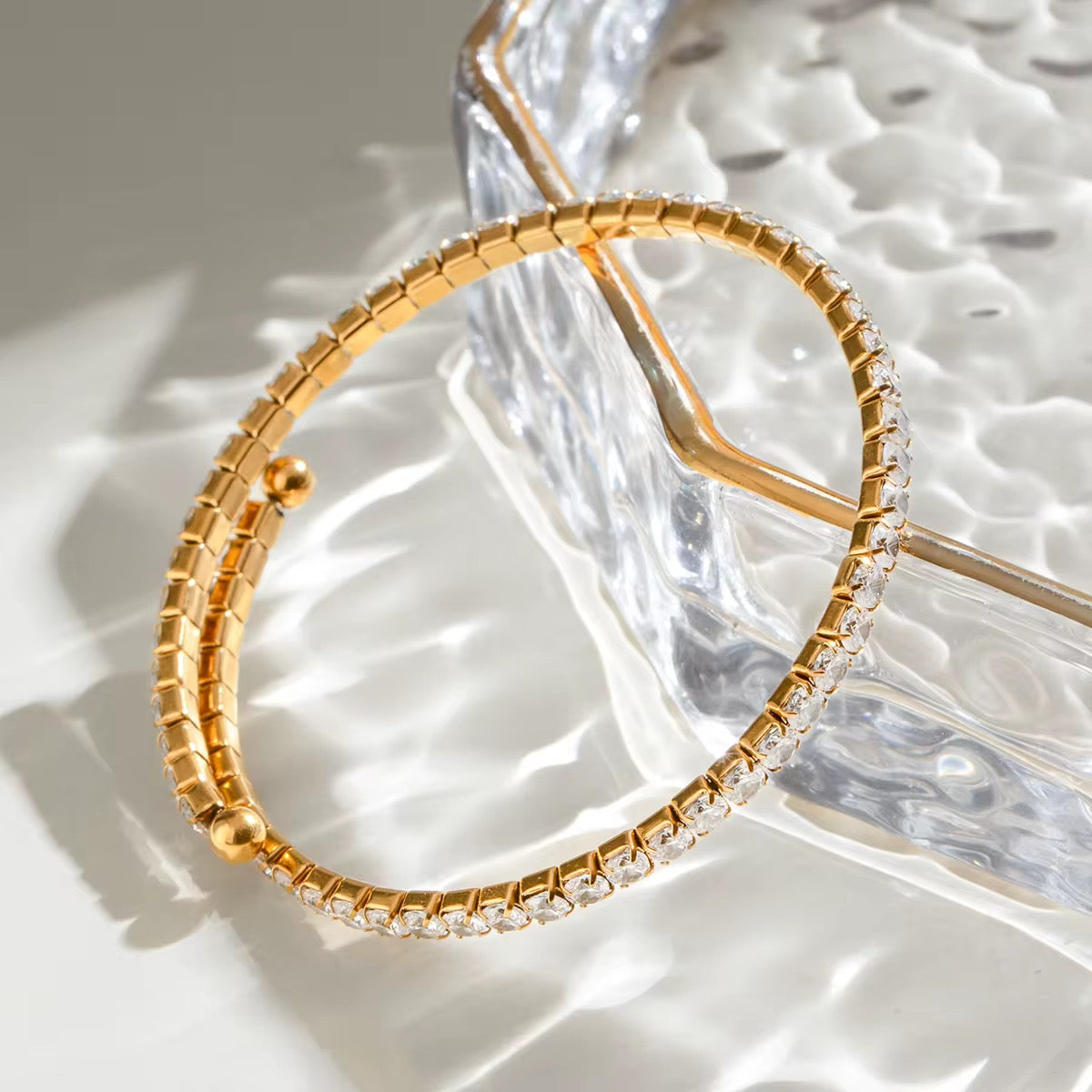 Bracelete Ovelyne - Banhado a Ouro 18K