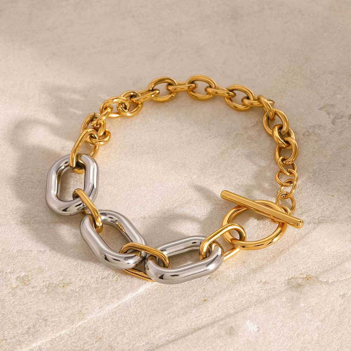 Bracelete Elvaron - Banhado a Ouro 18K
