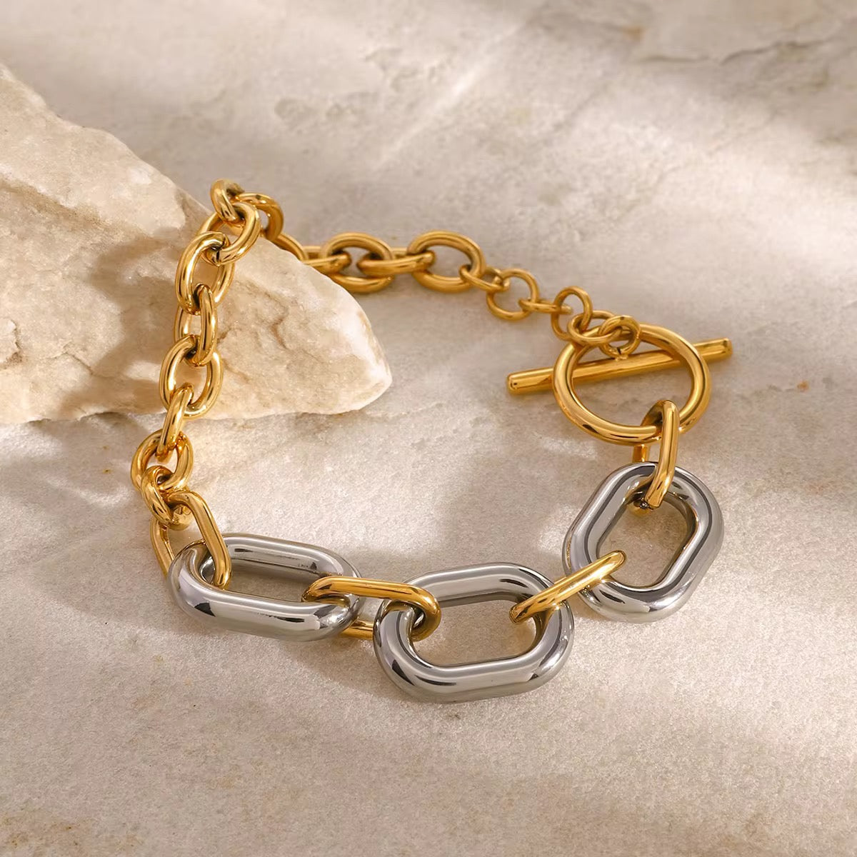 Bracelete Elvaron - Banhado a Ouro 18K