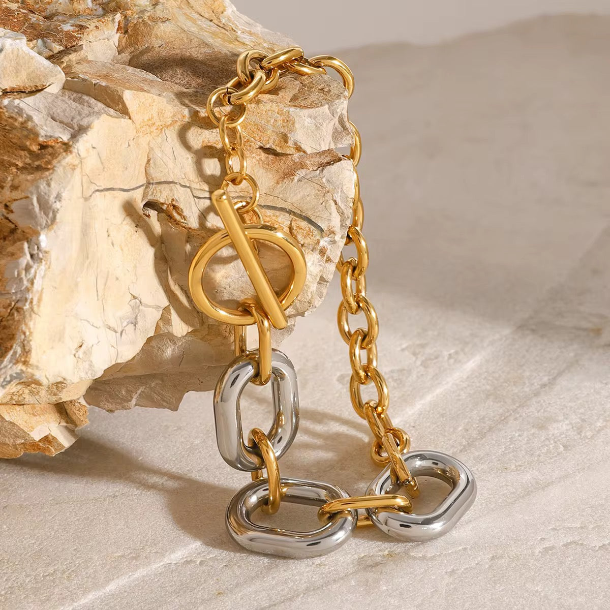 Bracelete Elvaron - Banhado a Ouro 18K